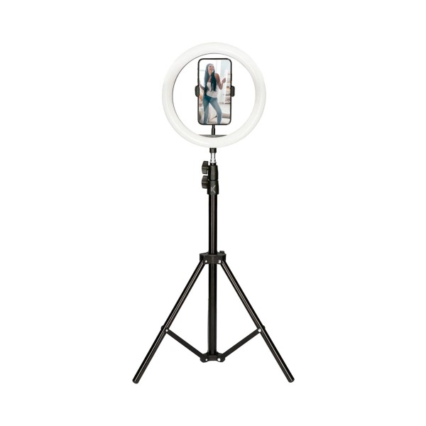 Ksix bxyoutub02 aro de luz y soporte trípode para smartphone