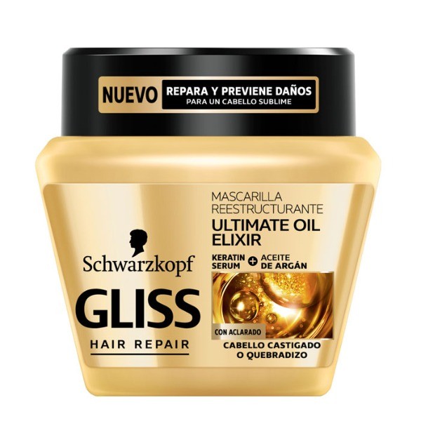 Schwarzkopf Gliss Mascarilla Oil Elixir 300ml