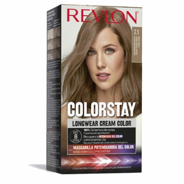 Revlon Colorstay tinte Nº7.1 Rubio ceniza