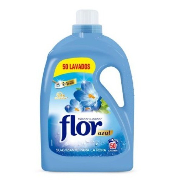 Flor suavizante Azul 50 lavados